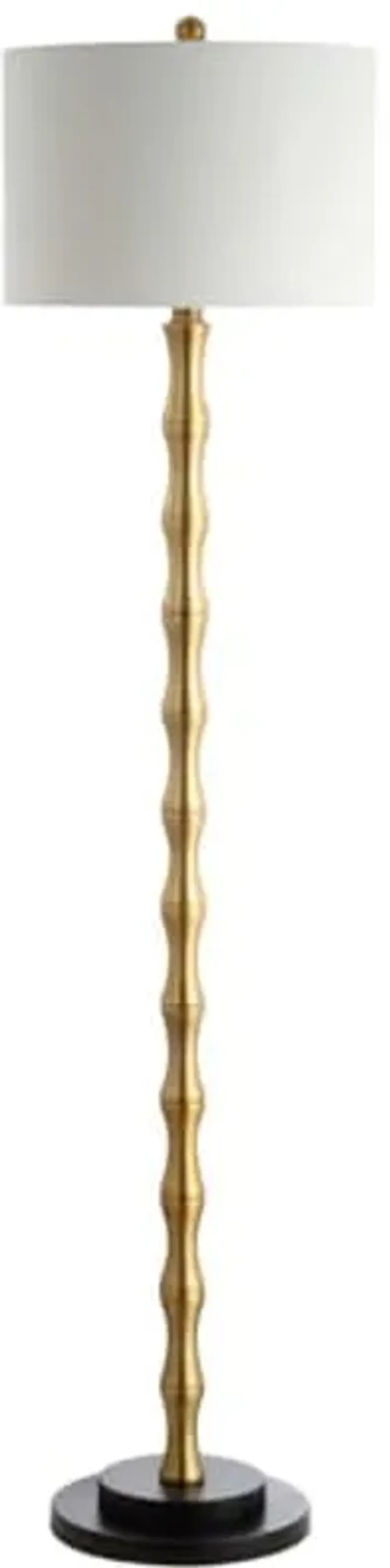 Safavieh FLL4045A Lighting Kolten Antique Brass 60.5-inch (LED Bulb Included) Floor Lamp