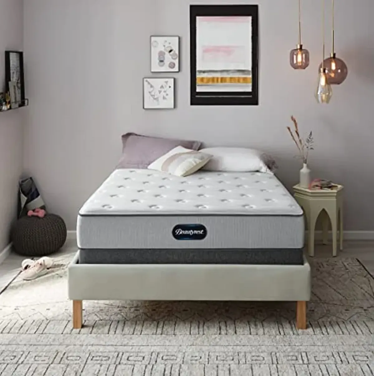 Beautyrest BR800 12 inch Medium Innerspring Mattress, King, Mattress Only