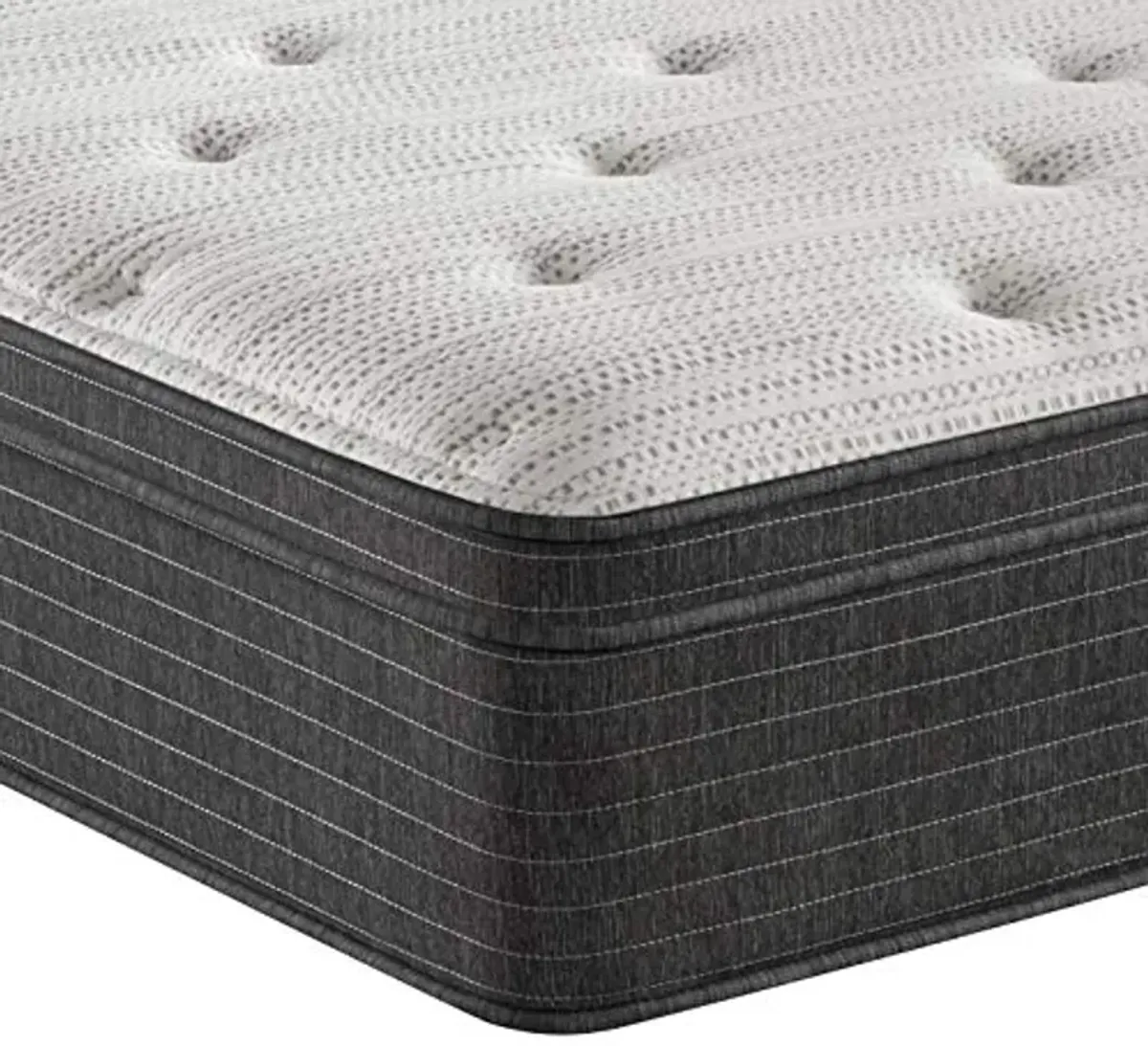 Beautyrest Silver BRS900 13 inch Plush Euro Top Mattress, Queen, Mattress Only