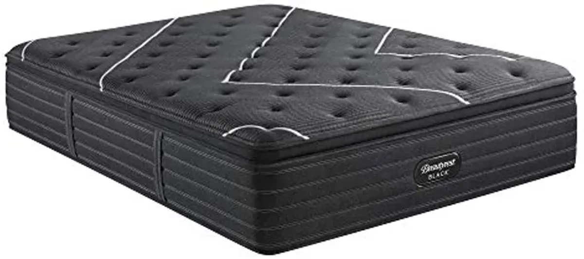 Beautyrest Black 18" K-Class Ultra Plush Pillow Top Mattress, Queen, White