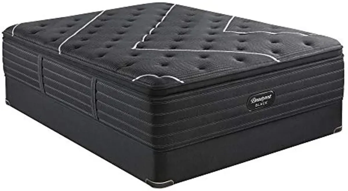 Beautyrest Black 18" K-Class Ultra Plush Pillow Top Mattress and Box Spring, King