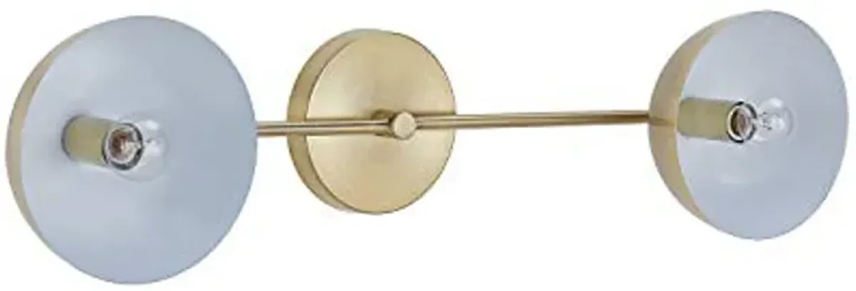 SEI Furniture AMZ8691TL Southern Enterprises Pedretti 2-Light Indoor Sconce, Antique Bronze