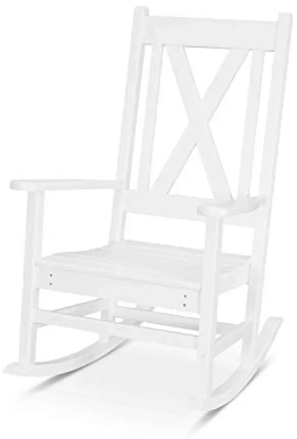 POLYWOOD® Braxton Rocker, White