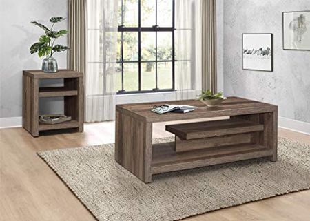 Homelegance 47" x 24" Coffee Table, Natural