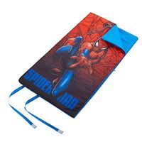 Marvel Spiderman Kids Roll Up Sleeping Bag, 46" L x 26" W
