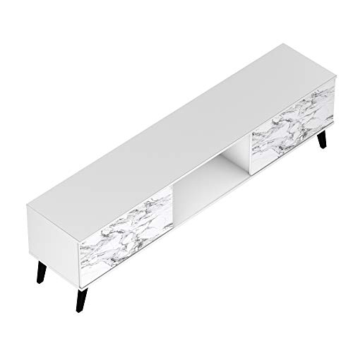 Manhattan Comfort Doyers MidCentury Modern Living Room TV Stand, 70.87