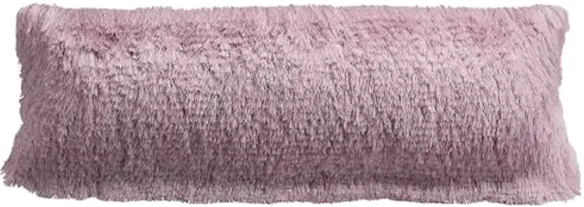 SAFAVIEH Home Venice Lilac Glam Shag 20-inch Decorative Pillow Pillow