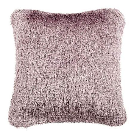 Safavieh Home Venice Lilac Glam Shag 20-inch Decorative Pillow Pillow