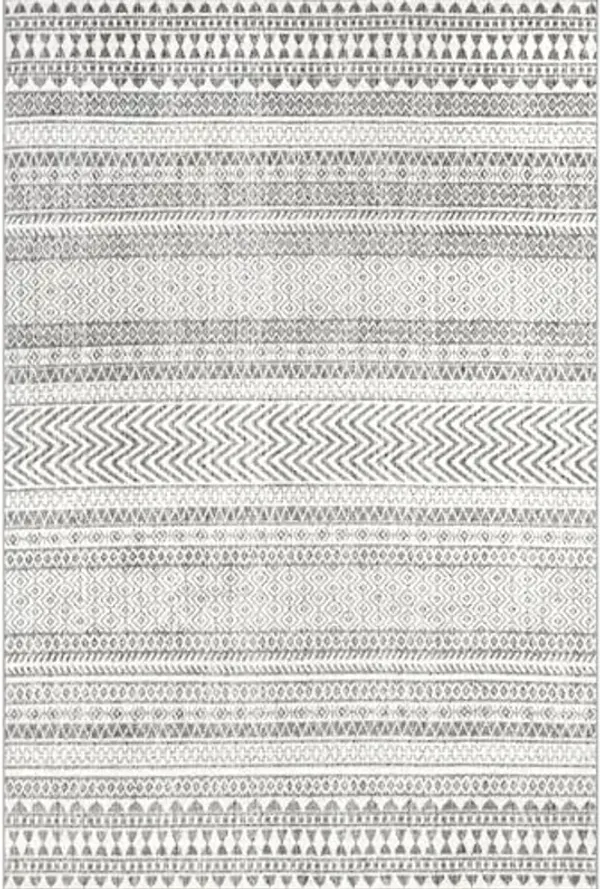 nuLOOM Catherina Transitional Geometric Area Rug, 8x10, Grey