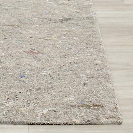 Safavieh Collection PAD130 Durable Hard Surface and Carpet Non-Slip (2' x 6') Rug Pad, Grey