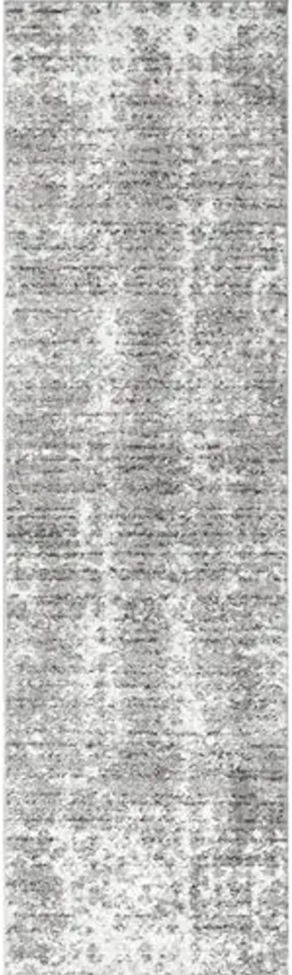 nuLOOM Deedra Modern Abstract Area Rug - 2x6 Runner Rug Modern/Contemporary Grey/Ivory Rugs for Living Room Bedroom Dining Room Entryway Hallway Kitchen