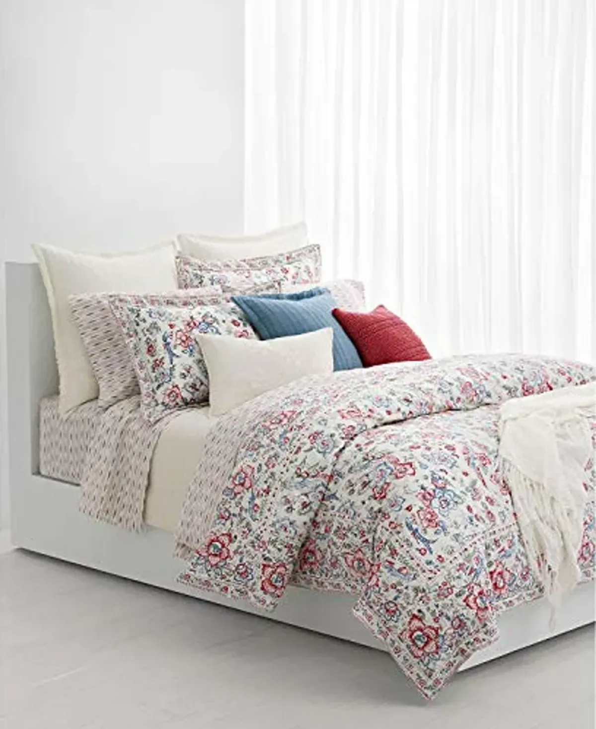 Lauren Ralph Lauren Lucie Floral Full/Queen 3 pc Duvet Cover Set