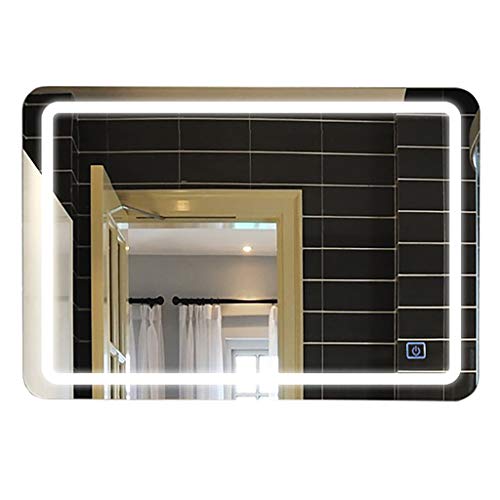 Led Wall Mounted Backlit Mirror Bathroom Vanity Makeup Mirror Dimmable