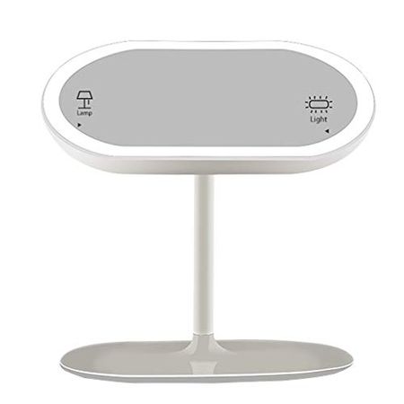 Makeup Mirror All-in-One Tabletop Makeup Cosmetic Mirrors LED Intelligent Induction Lamp Mirror Separate Illuminating Vanity Mirror Touch Control