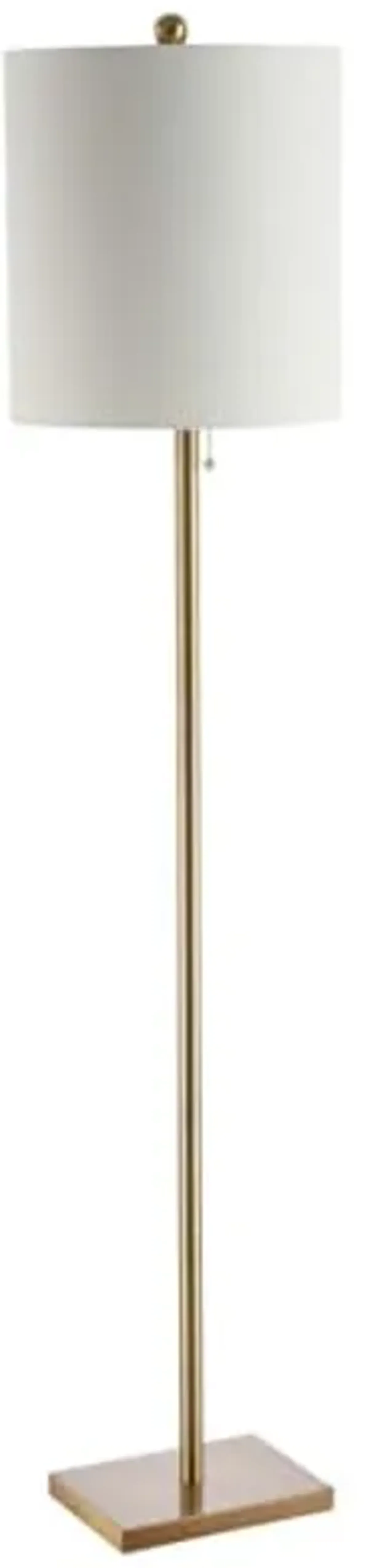 Safavieh FLL4055A Lighting Octavius Brass Gold 61-inch (LED Bulb Included) Floor Lamp