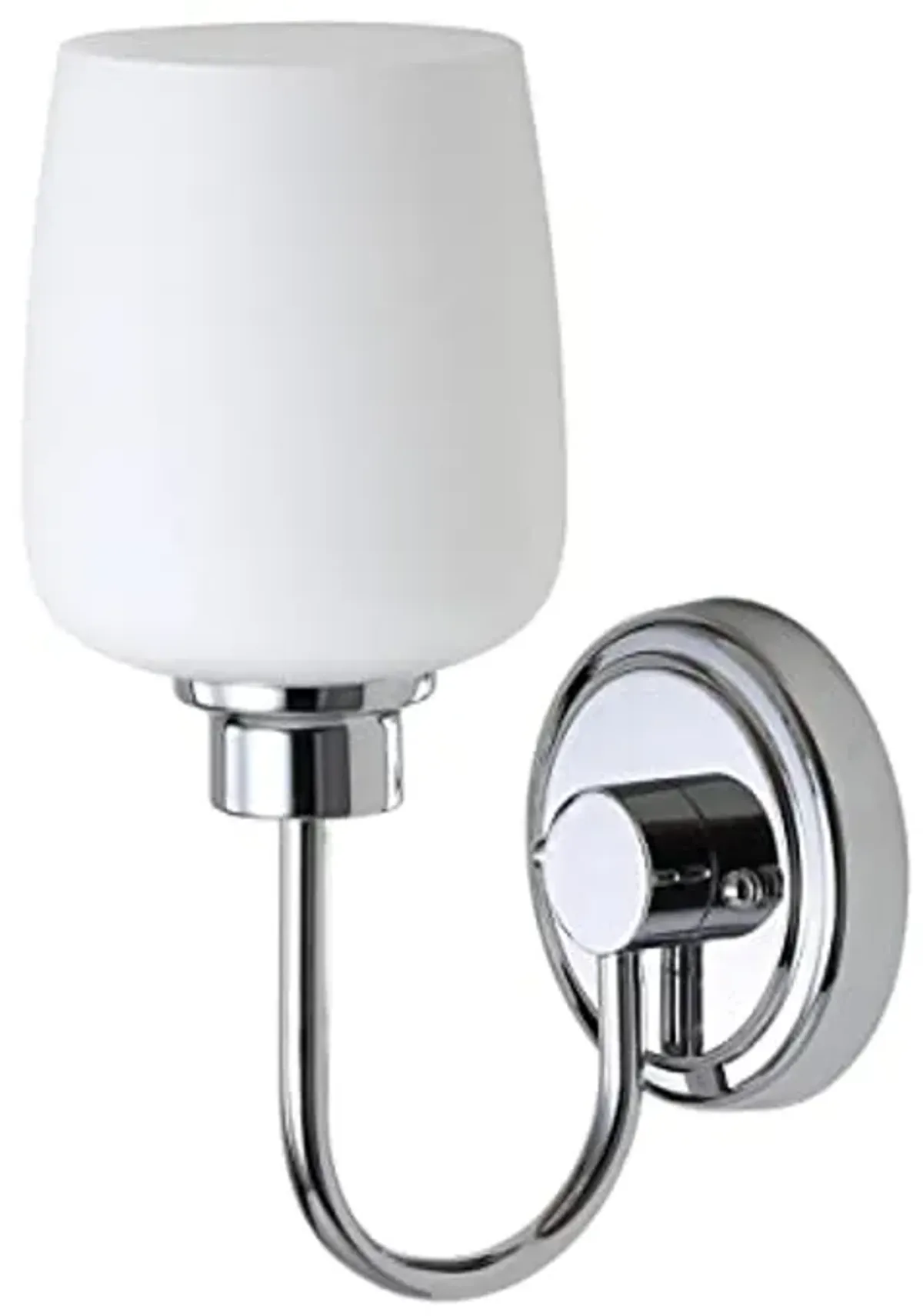 SAFAVIEH SCN4050A Lighting Casen Chrome Bathroom (LED Bulb Included) Sconce