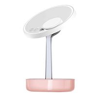 Makeup Vanity Mirror with 3X Magnification Led Makeup Mirror with Touch Screen USB Power Supply 180° Adjustable Rotation Desktop VanityTable Lamp