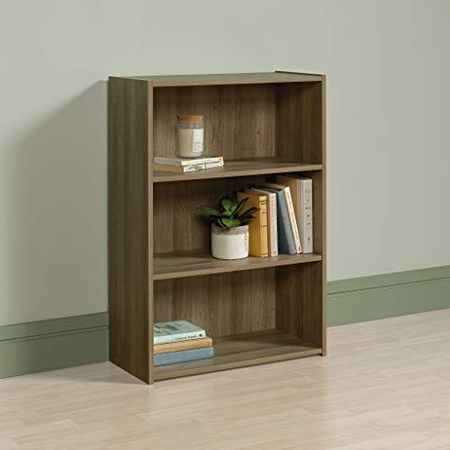 Sauder Beginnings 3-Shelf Bookcase, Summer Oak finish