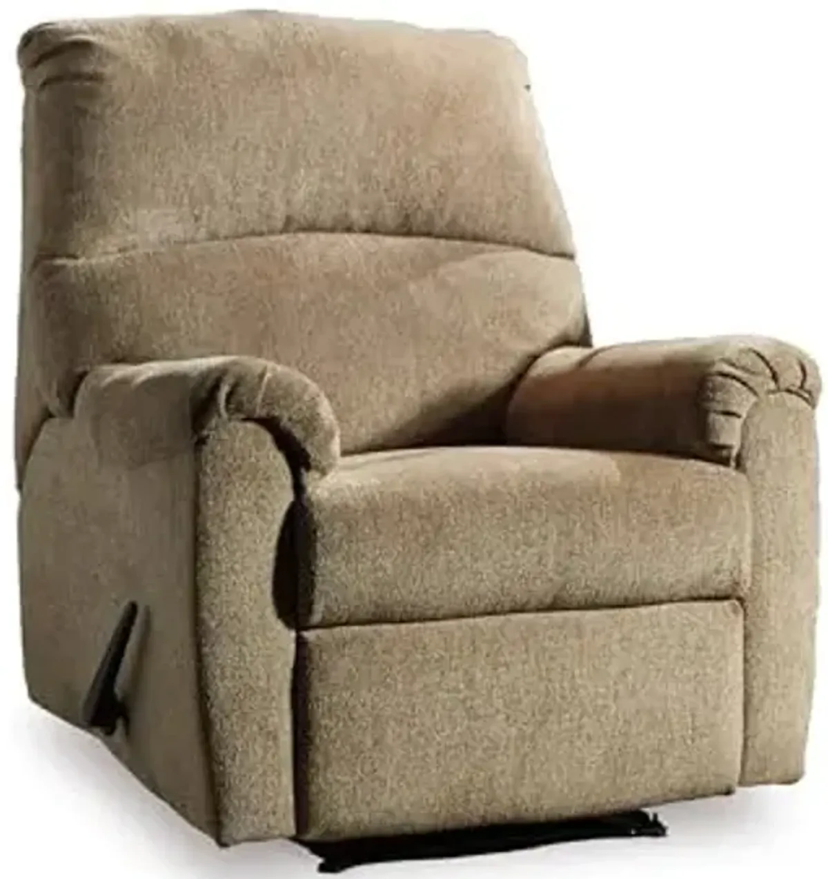 Signature Design by Ashley Nerviano Traditional Zero Wall Recliner, Light Brown