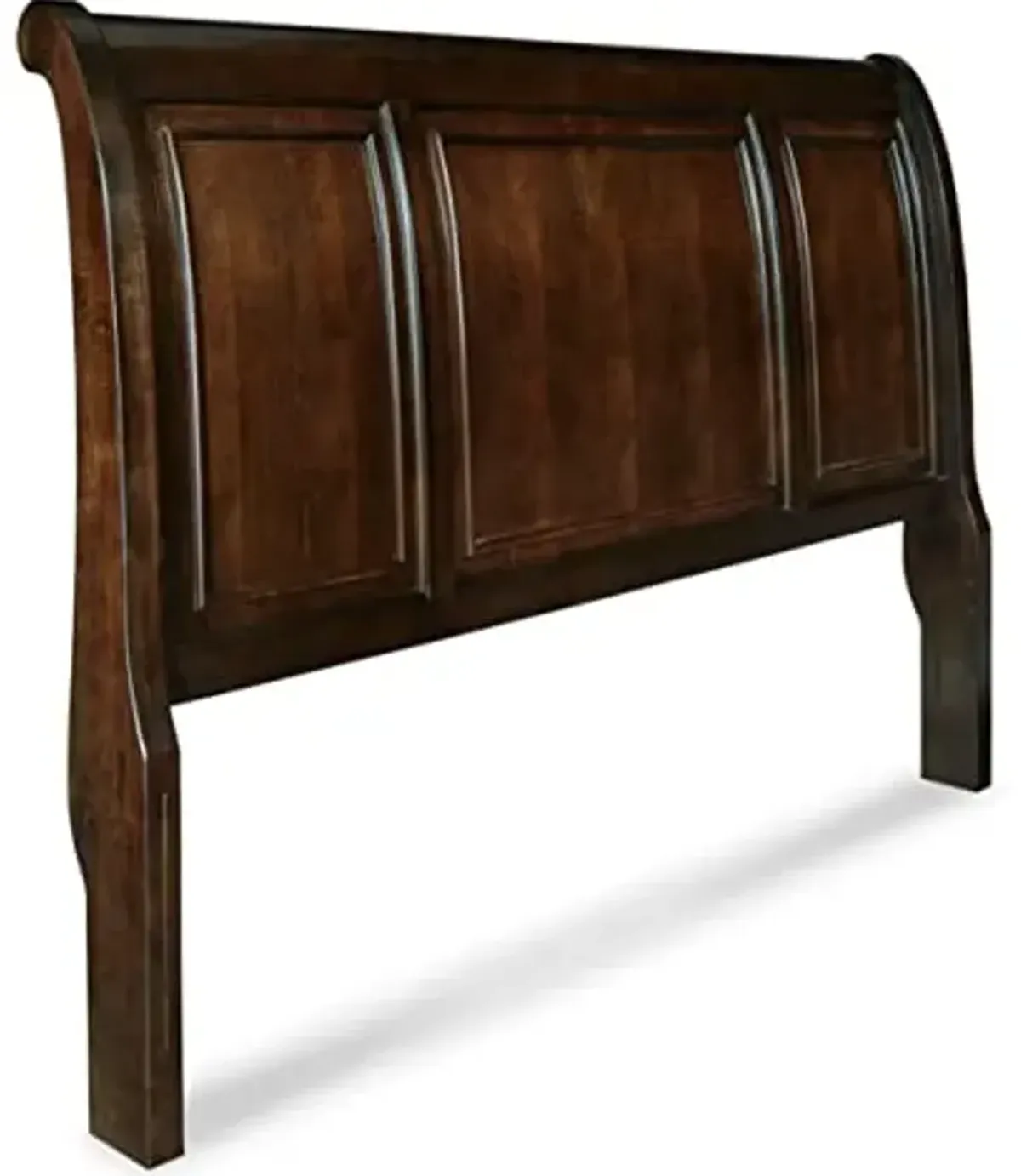 Signature Design by Ashley Lettner Traditional Sleigh Headboard ONLY, California King, Dark Brown