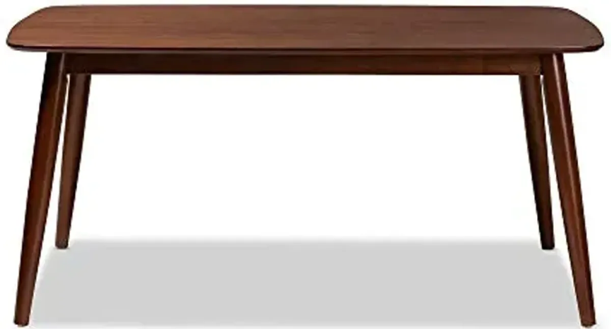 Baxton Studio Dining Tables, One Size, Walnut