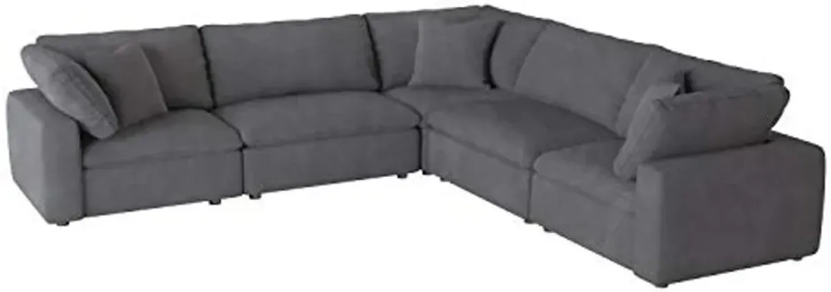 Lexicon Rowe Modular Sectional Sofa, Grey