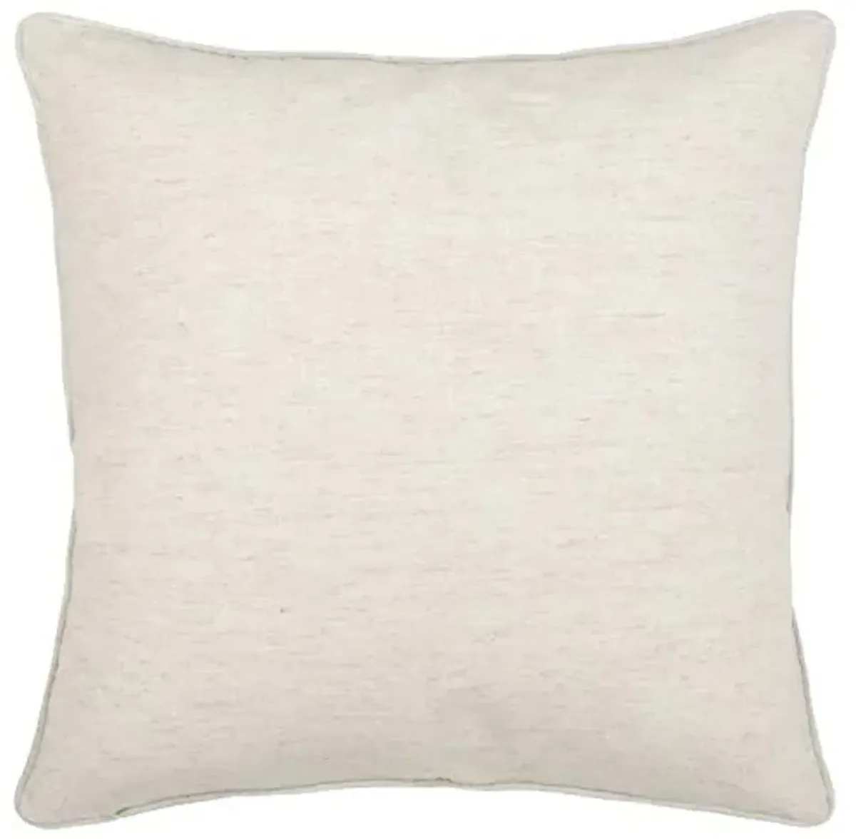 Safavieh Home Renti Natural and Black Greek Key 20-inch Decorative Pillow