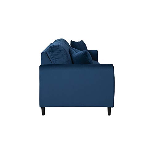 Signature Design by Ashley Enderlin Modern Velvet Glam Sofa with 2
