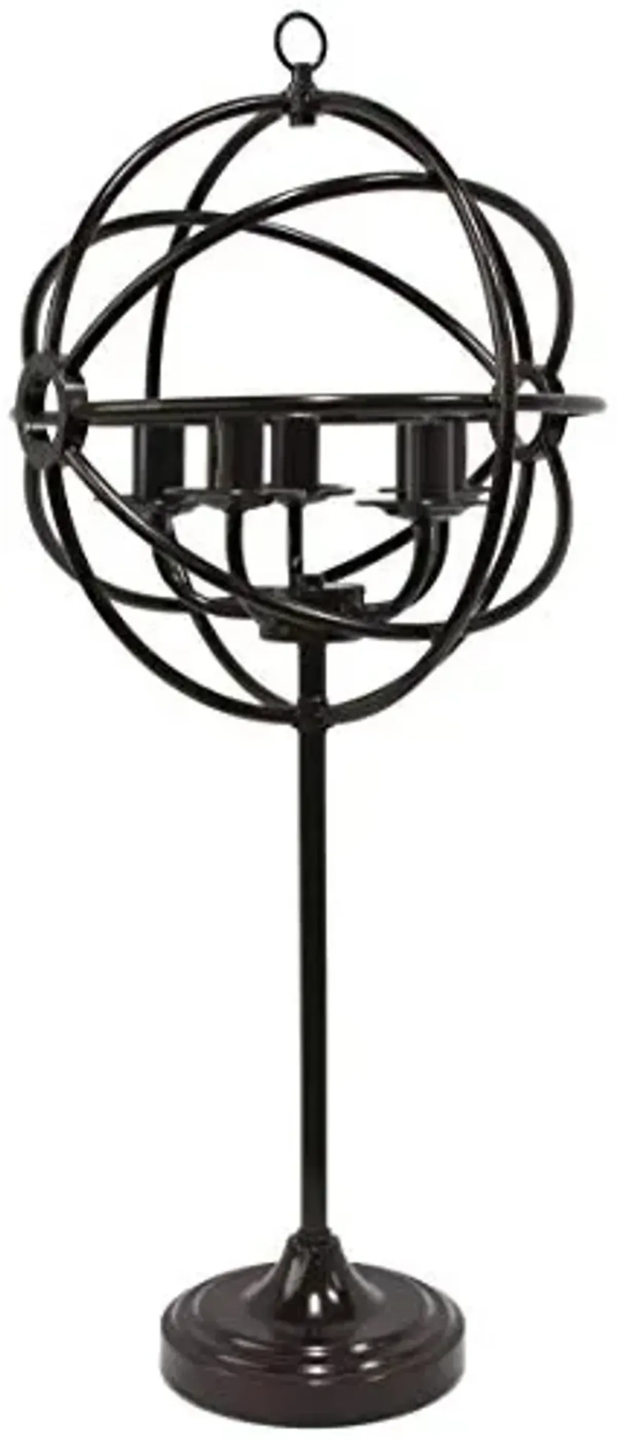 Urbanest Bridgeport Industrial Style Metal 5-Light Table Lamp, 30 1/2-inch Tall, Oil-Rubbed Bronze