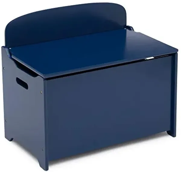 Delta Children MySize Deluxe Toy Box, Deep Blue