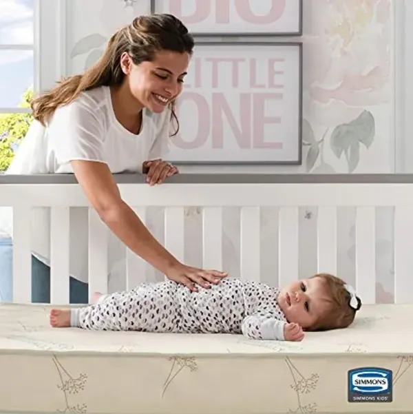 Simmons Kids SlumberTime Naturally 4-Inch Mini Crib Mattress