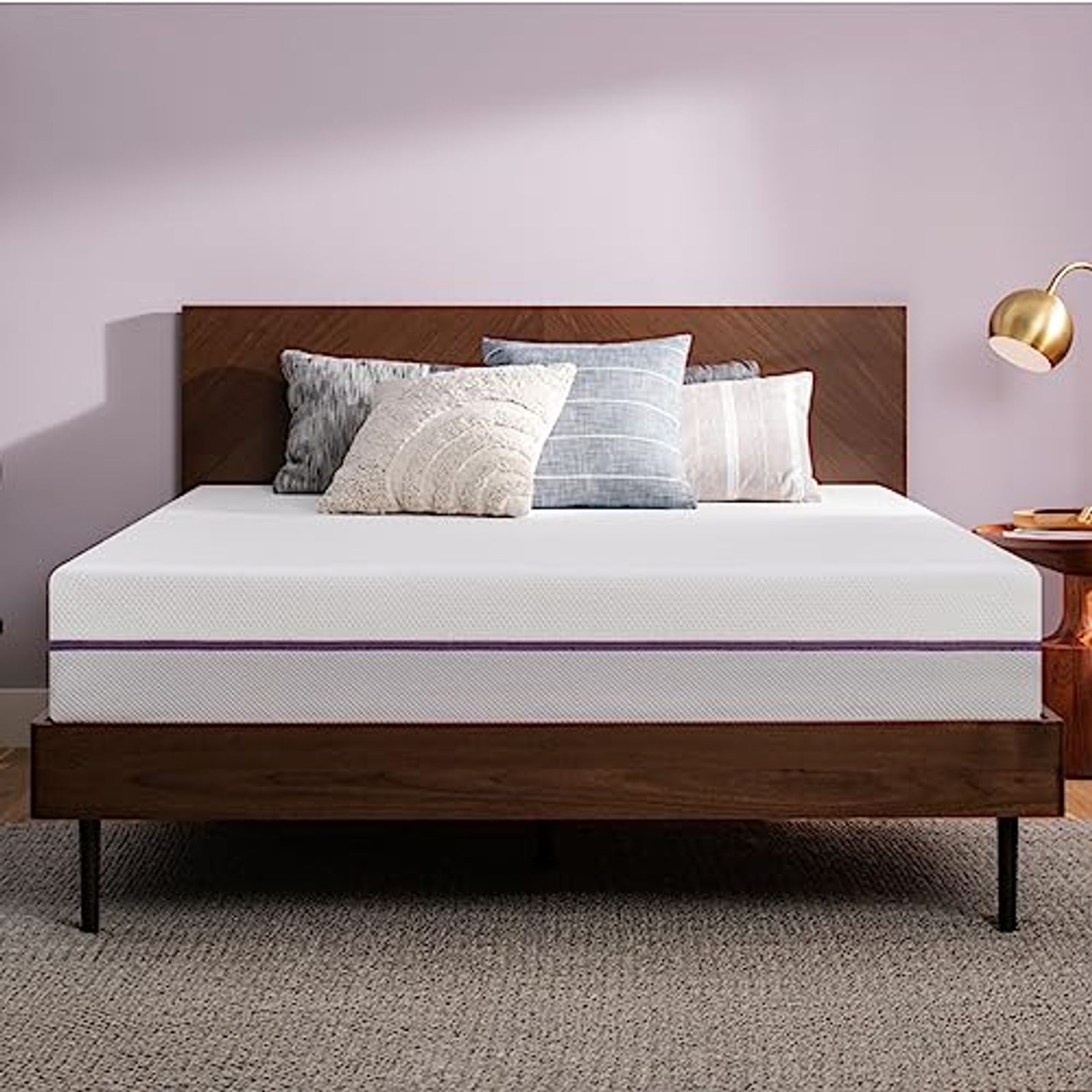 Purple Mattress - Twin, GelFlex Grid, Better Than Memory Foam, Temperature Neutral, Responsiveness, Breathability, Made in USA