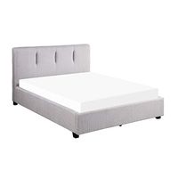 Lexicon Woodwell Platform Bed, Queen, Gray