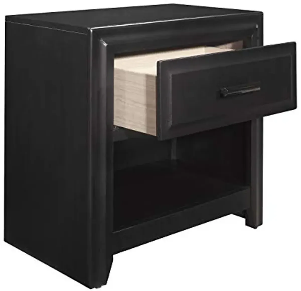 Lexicon Heath Court 1-Drawer Nightstand, Espresso