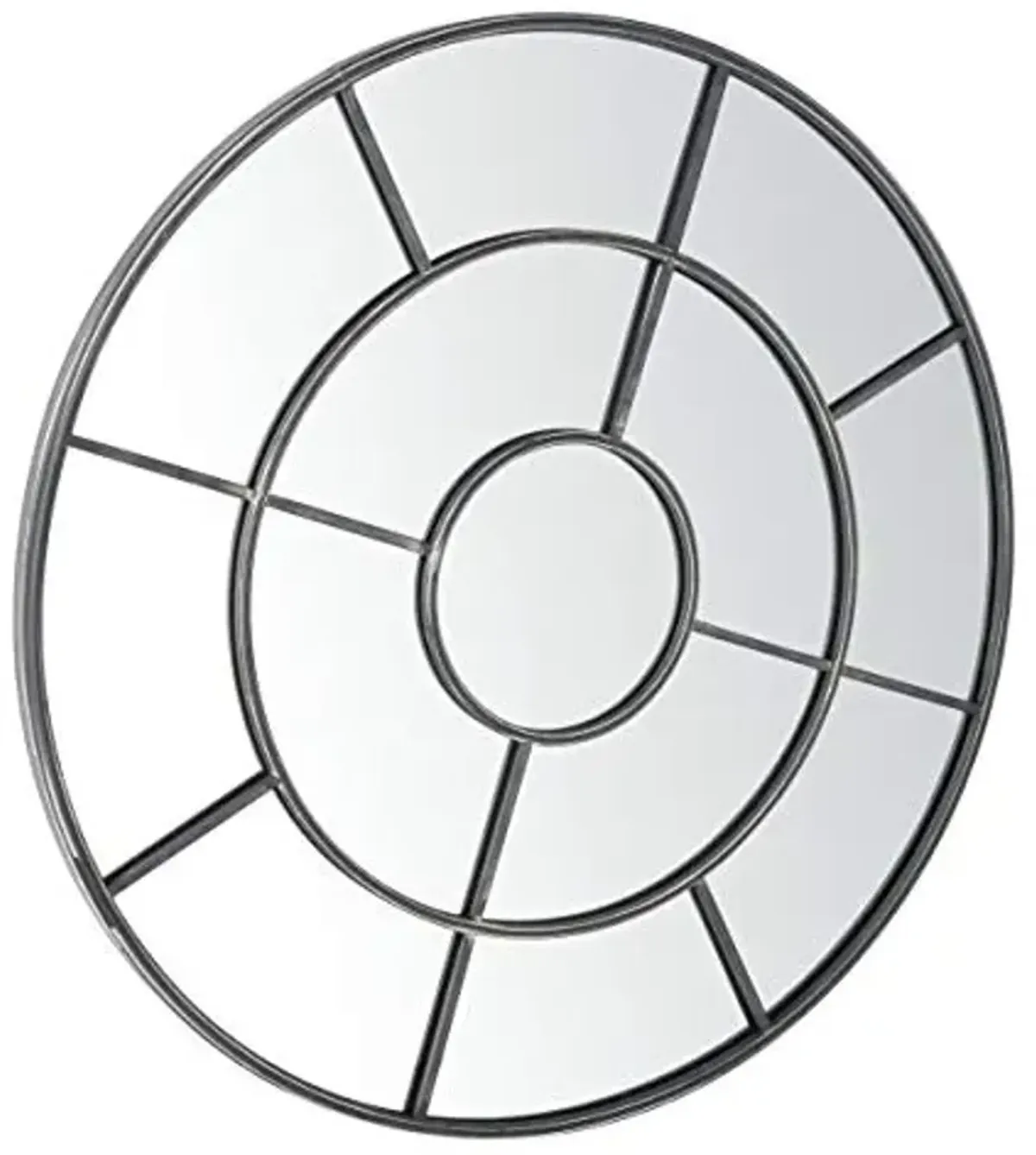 SAFAVIEH Home Jonelle Black Round 36-inch Decorative Accent Mirror