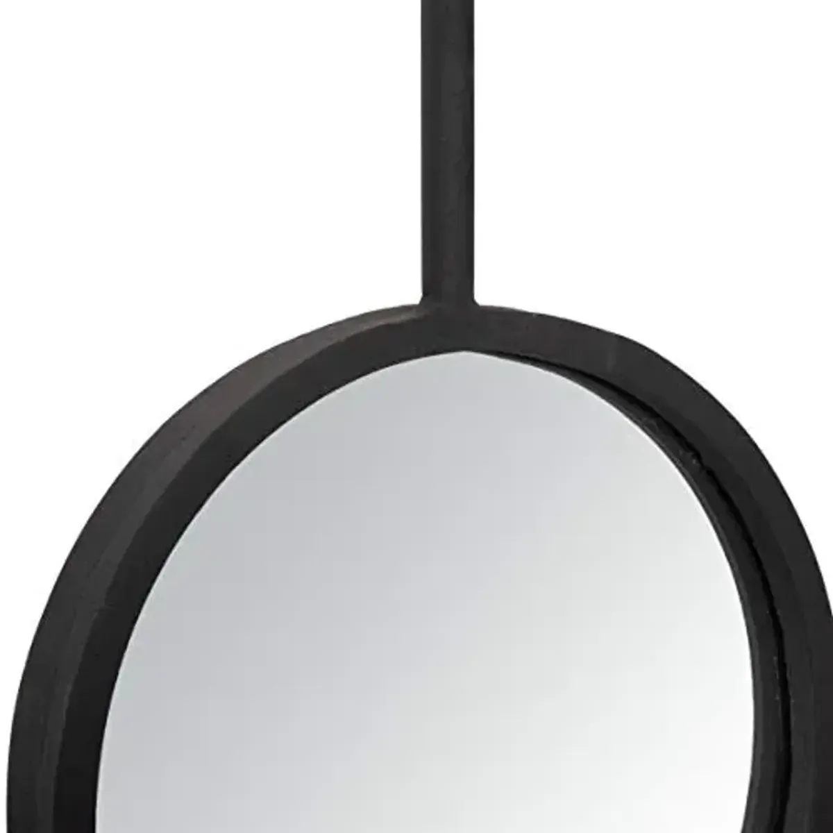 SAFAVIEH Home Jander Black Matte 42-inch High Decorative Accent Mirror
