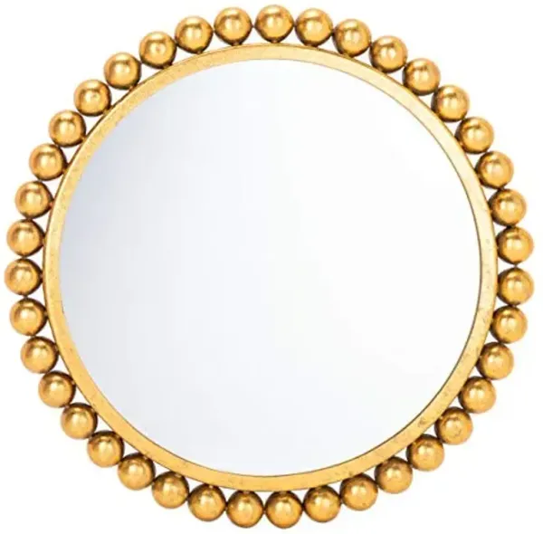 SAFAVIEH Home Genna Gold Foil 21-inch Decorative Accent Mirror