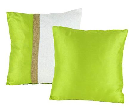 Wayborn Multi Color Poly Linen Pillow 17"X17" (One Pair)
