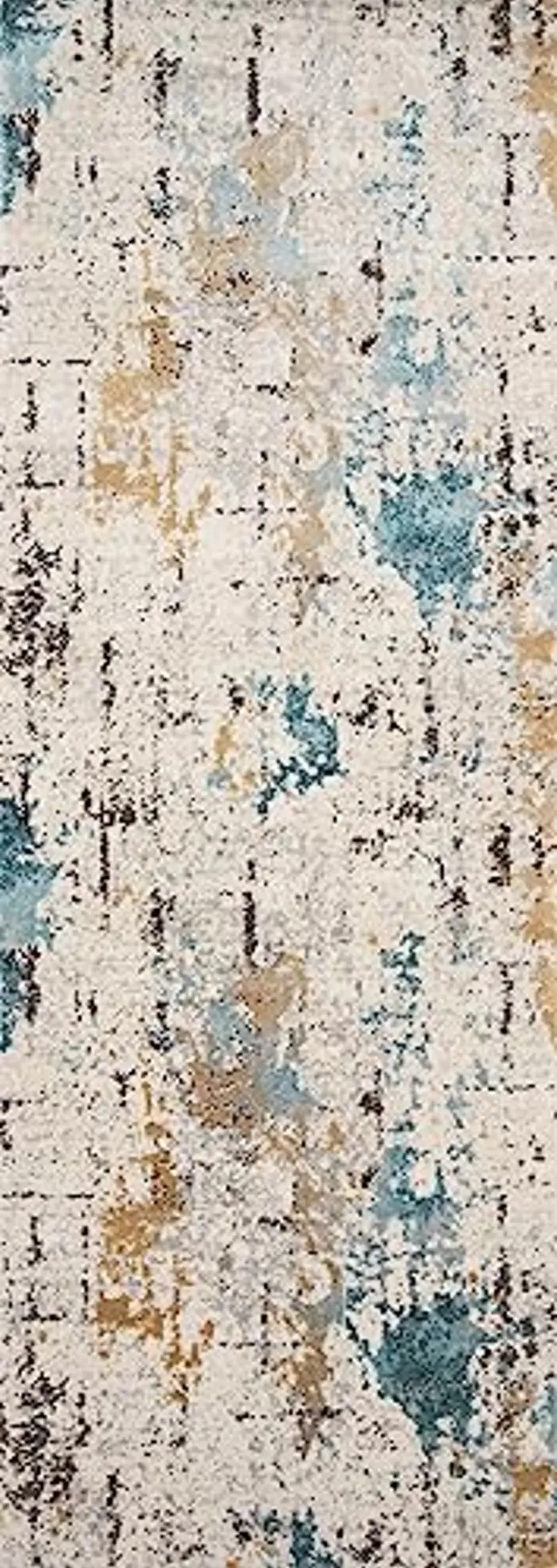 Loloi II Alchemy Collection ALC-01 Stone/Slate, Contemporary 2'-8" x 7'-6" Runner