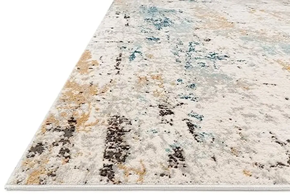 Loloi II Alchemy Collection ALC-01 Stone/Slate, Contemporary 2'-8" x 7'-6" Runner