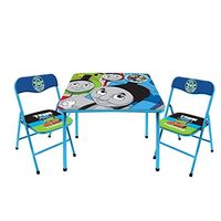 Thomas & Friends 3 Piece Foldable Table and Chair Set, Ages 3+, Blue