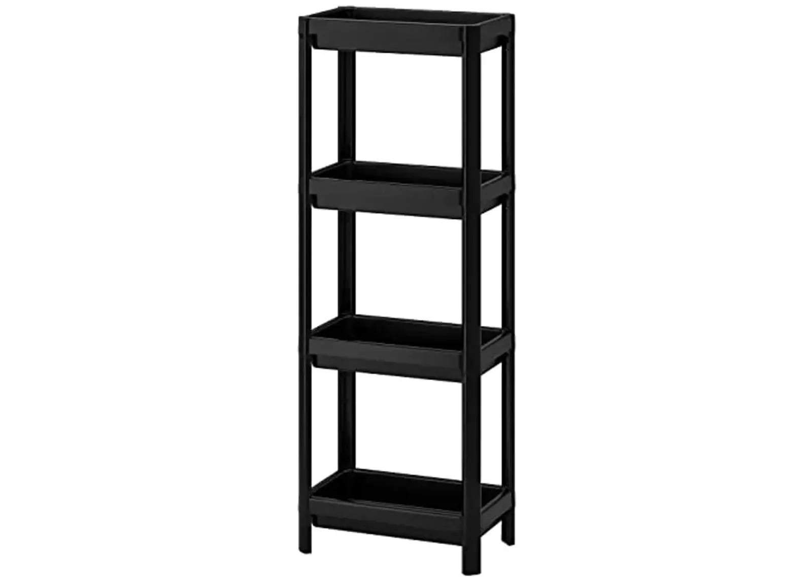 IKEA Vesken Shelf Unit Black 304.508.07