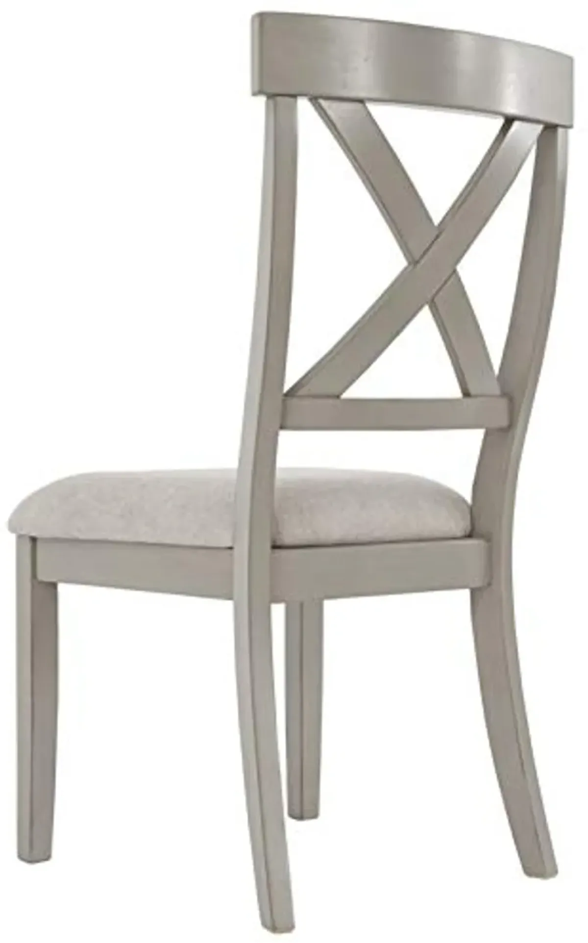 Signature Design by Ashley Parellen Modern Farmhouse Upholstered Dining Chair, Set of 2, Gray