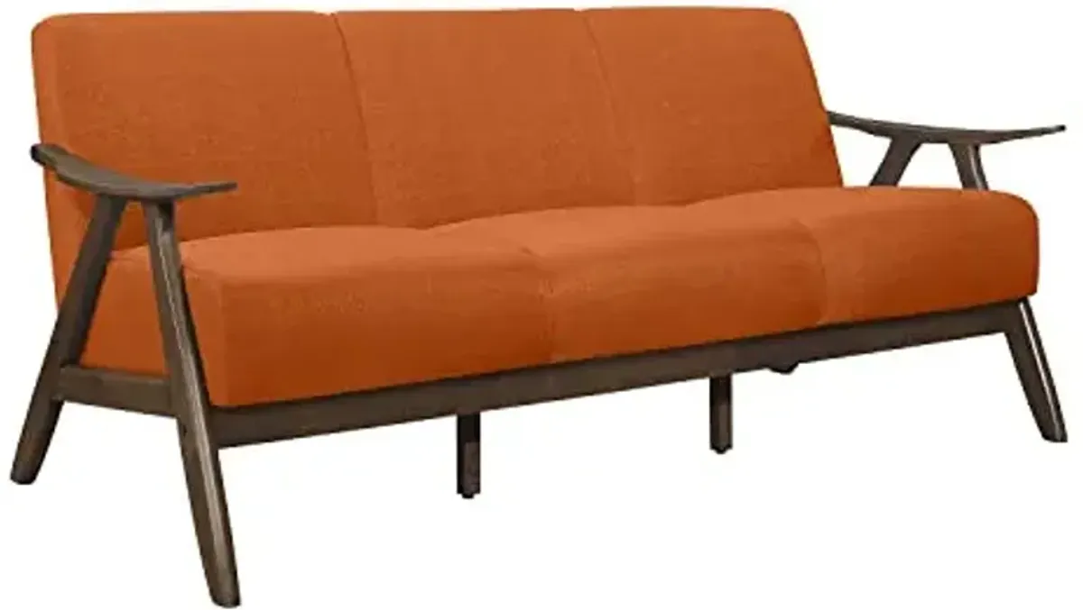 Lexicon Elle Fabric Sofa, Orange