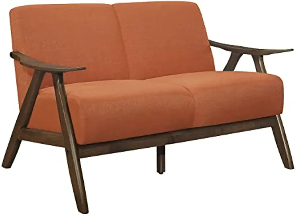 Lexicon Elle 3-Piece Living Room Set, Orange