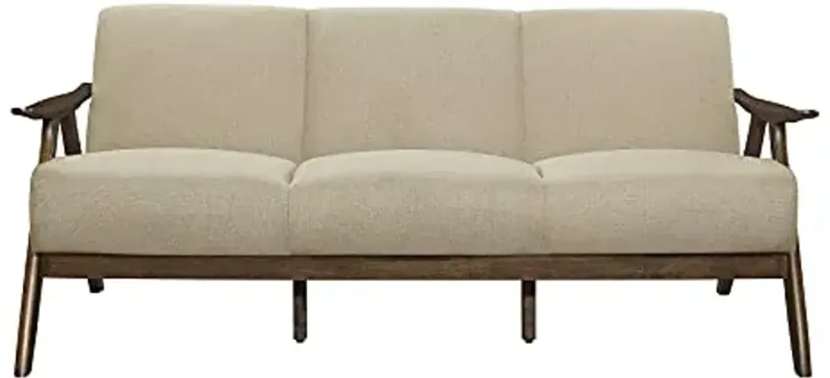 Lexicon Elle Fabric Sofa, Beige