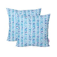 Christopher Knight Home Leona Outdoor Throw Pillow (Set of 2), Blue