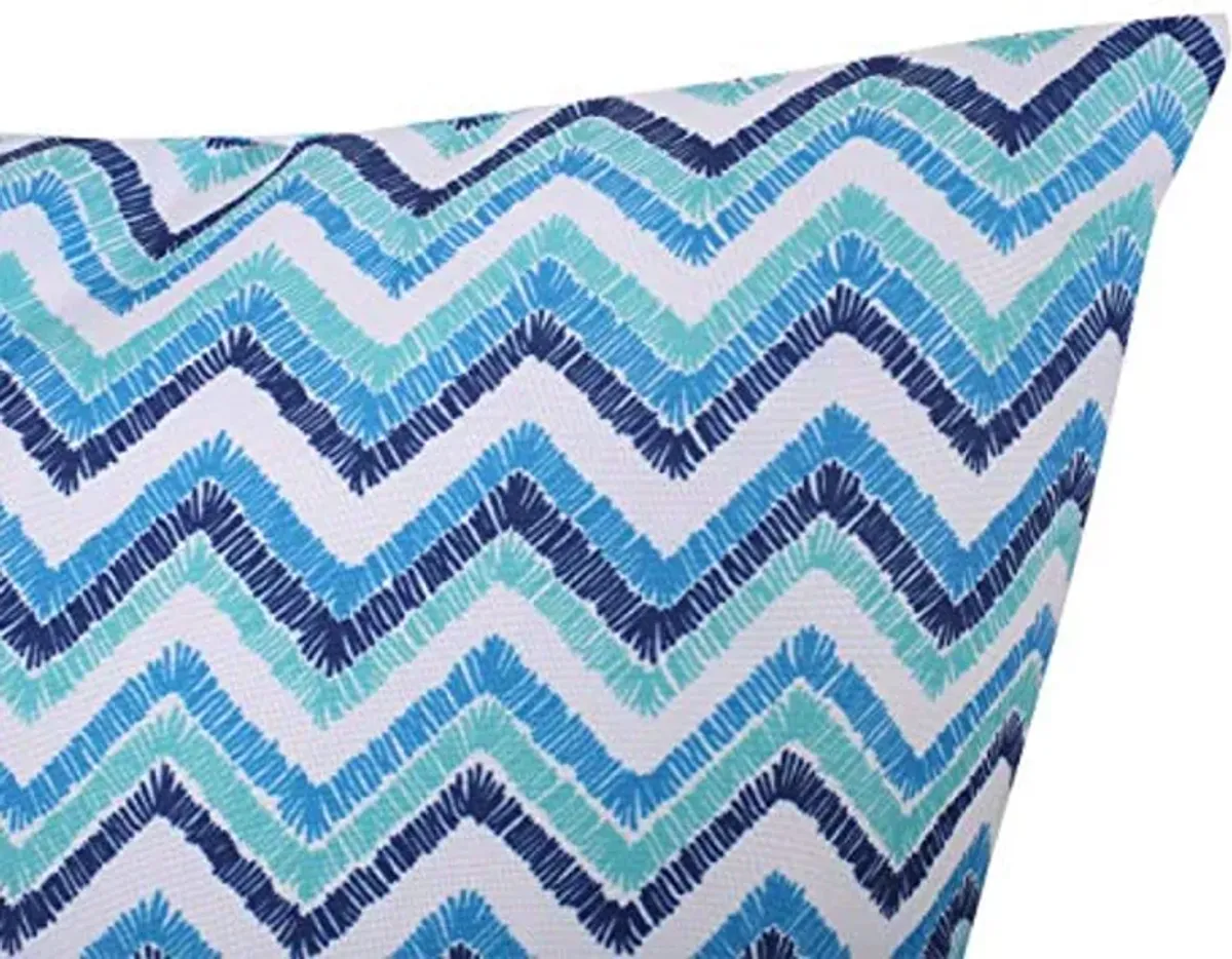 Christopher Knight Home Viola Outdoor Pillow Cover, Blue