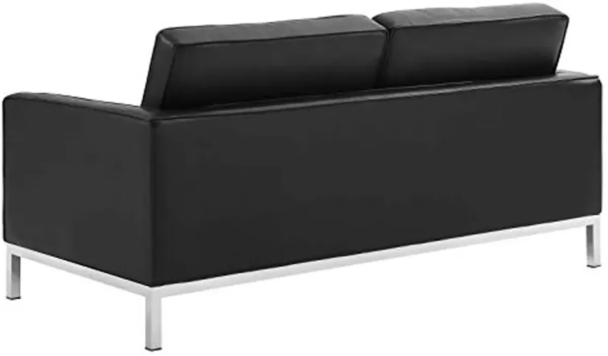 Modway Loft Set, Silver Black