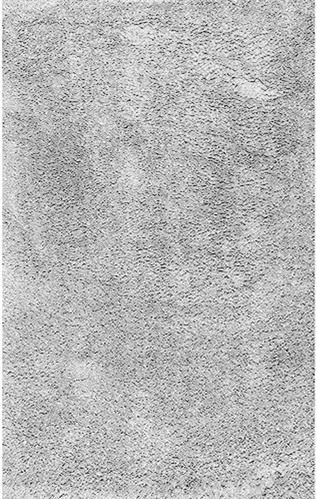 nuLOOM Kara Solid Shag Area Rug - 10'2" x 14' Shag Area Rug Casual Grey/Ivory Rugs for Living Room Bedroom Dining Room Nursery